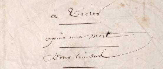 Enveloppe de la lettre de Philippe