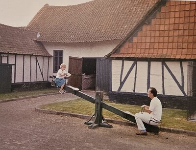 La balançoire verte